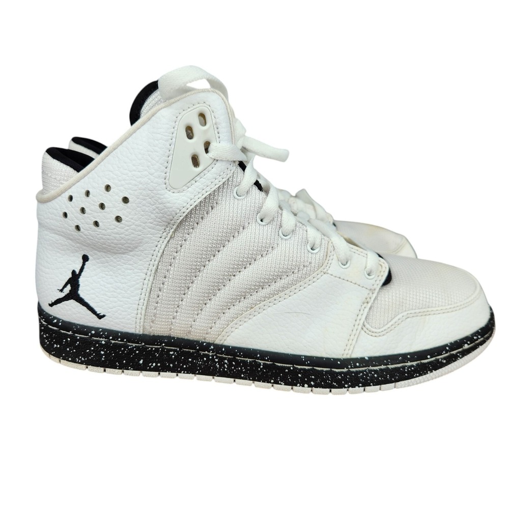 Nike‎ Air Jordan 1 Flight 4 Basketball Shoes Mens 9 White  Sneakers 838818-120